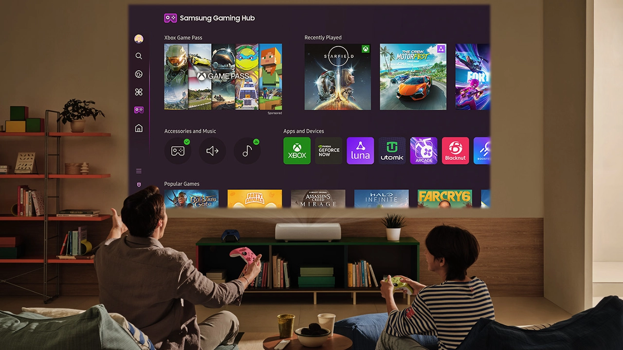 Samsung LPU9D Lifestyle - Projector Reviews - Images