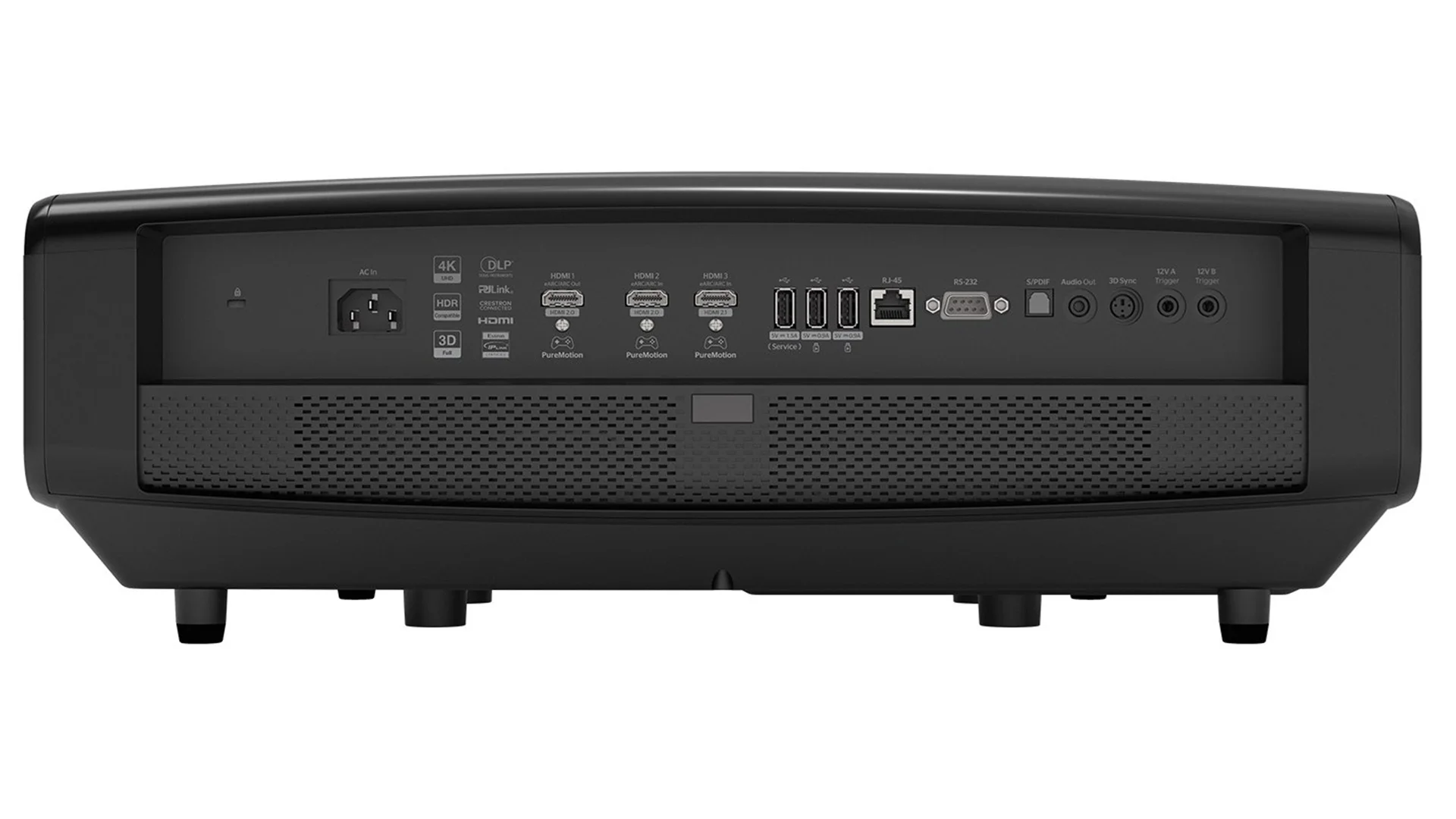 Optoma-HCPro-4400_Pic-Back- Projector Reviews Images