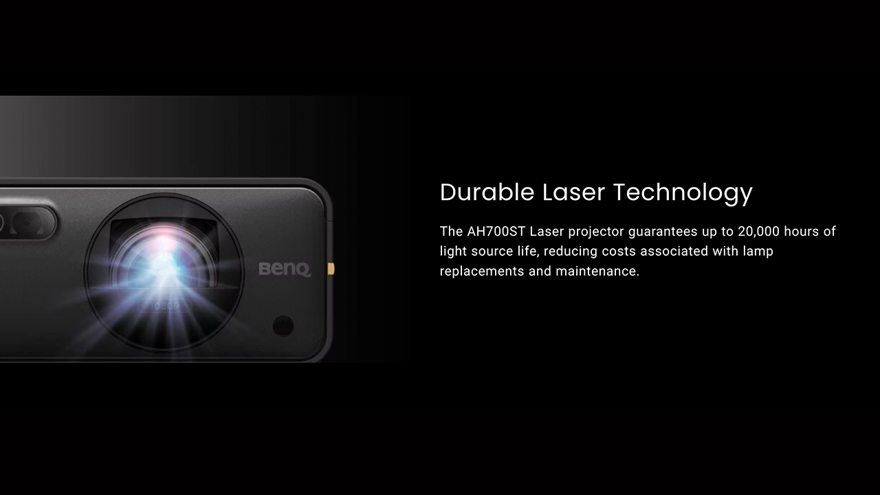 BenQ AH700ST "Ace" Laser Tech - Projector Reviews Images