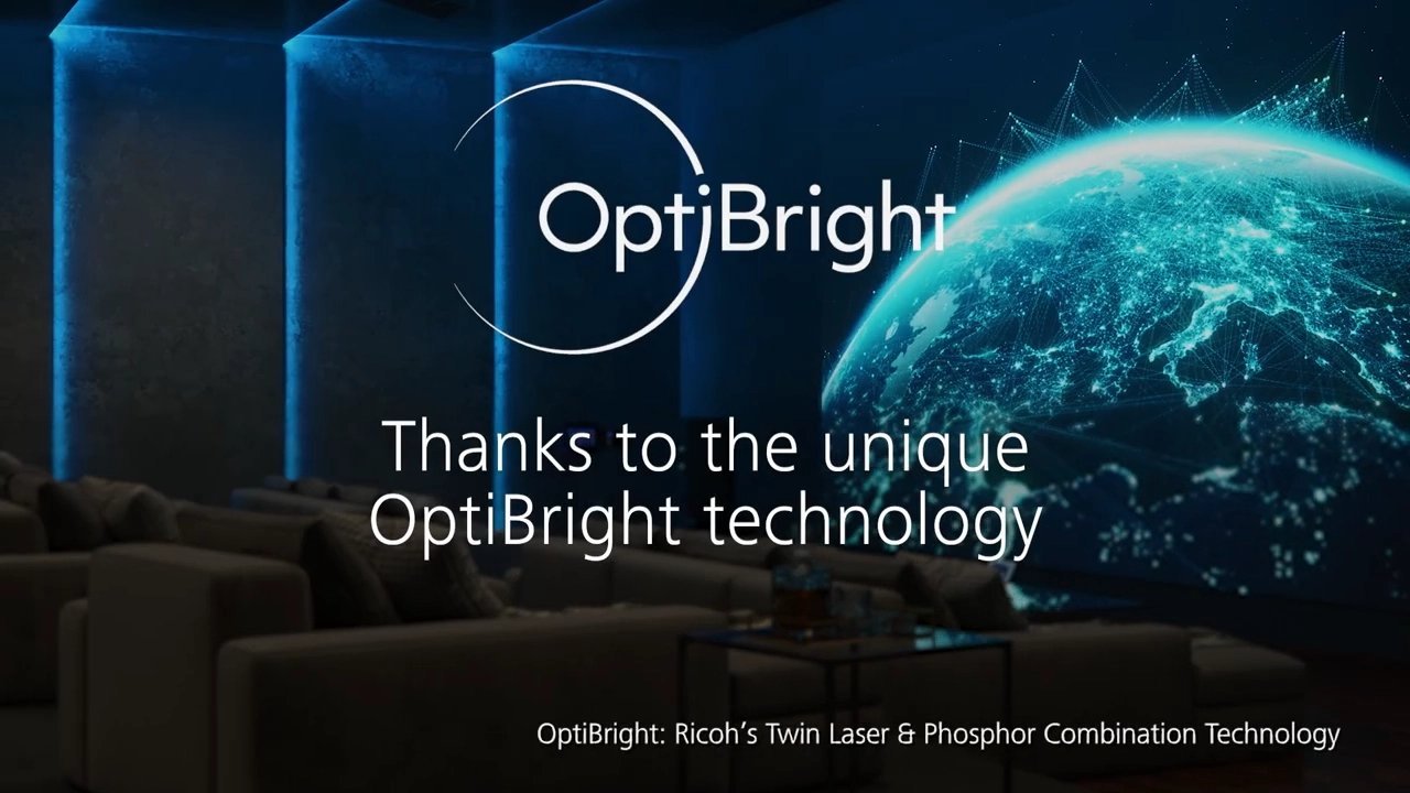 Ricoh UHL3660 OptiBright - Projector Reviews - Images