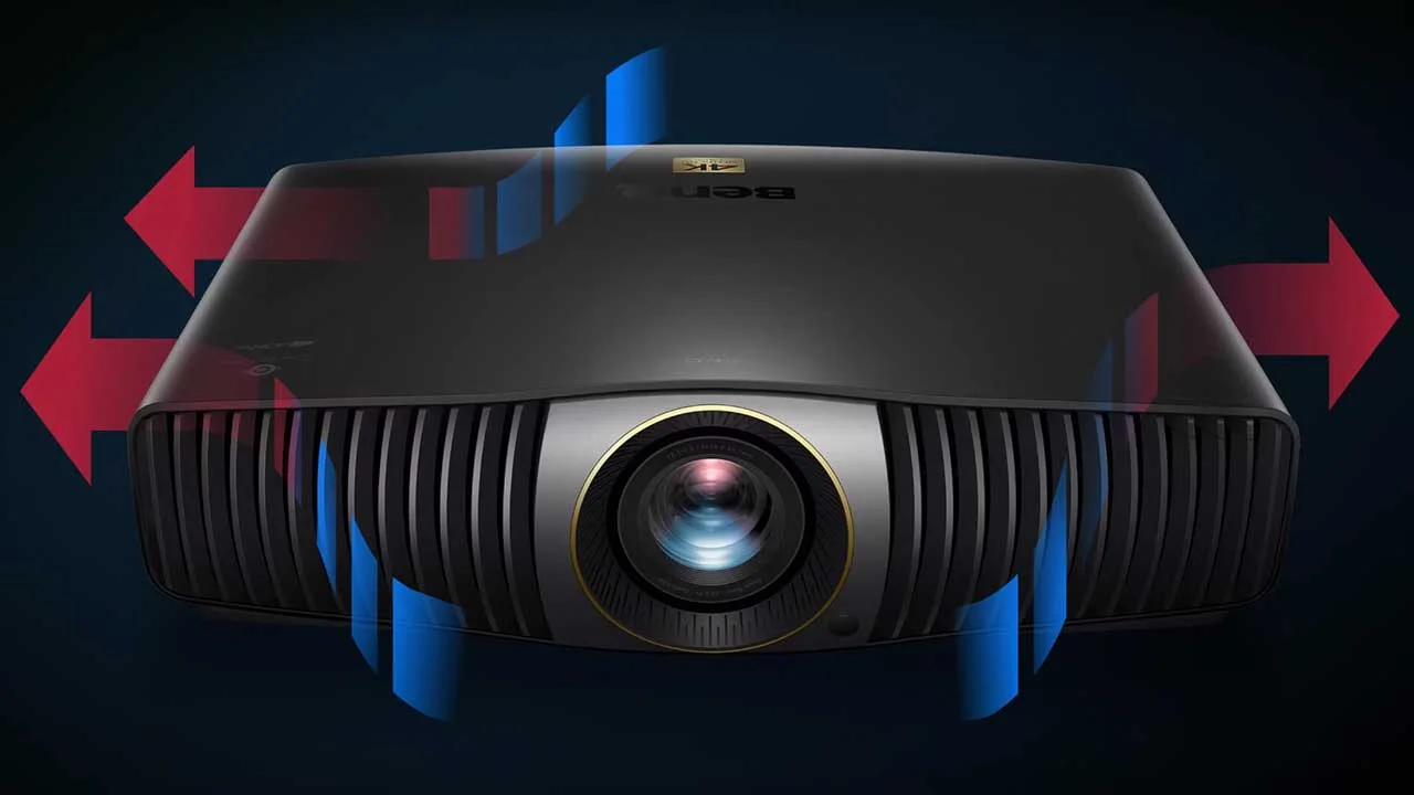 BenQ W5800 Cooling System - Projector Reviews - Image