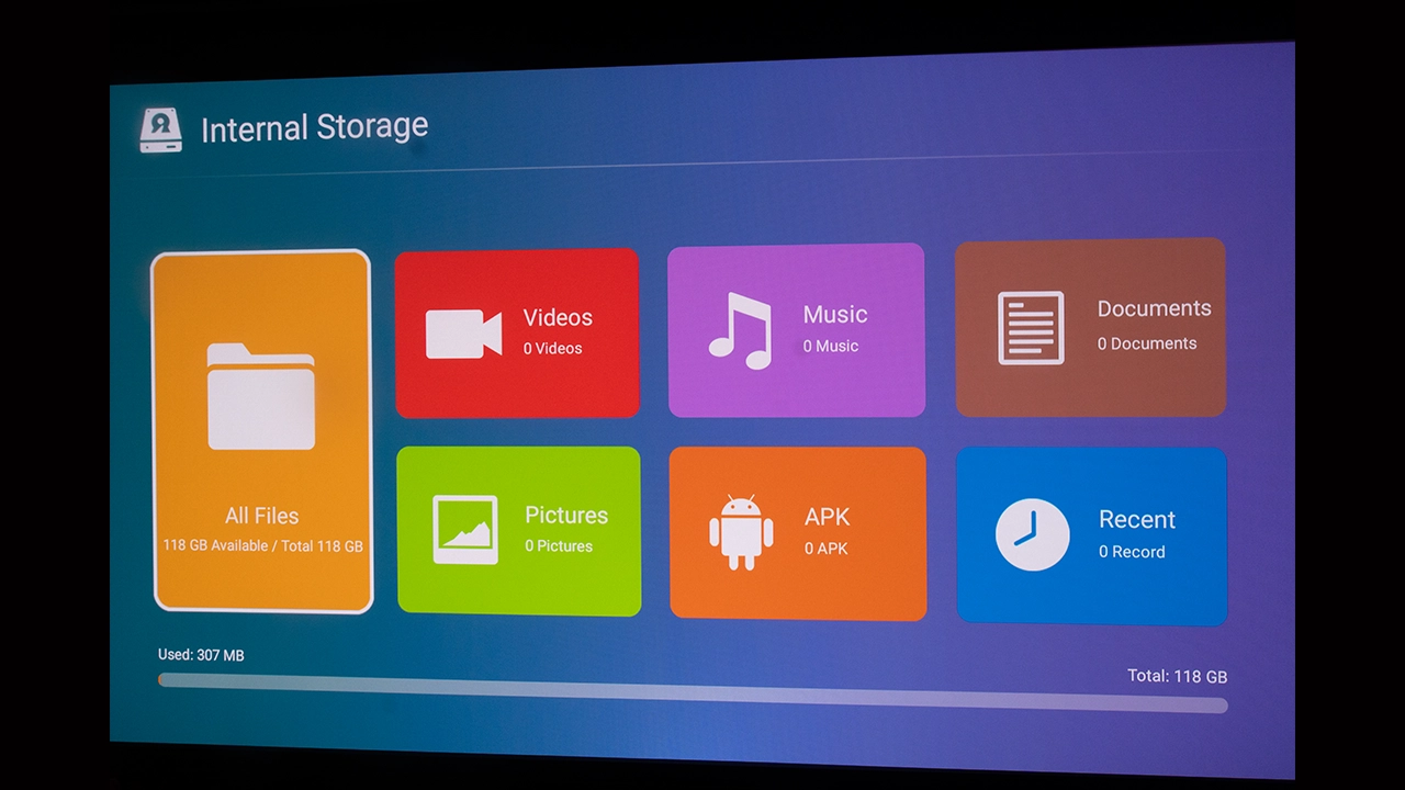 NexiGo Aurora Pro MKII Menu - Projector Reviews - Images