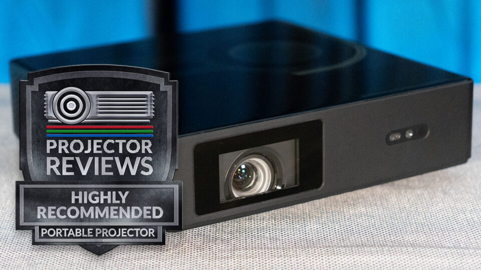 Projecteur Mini Portable NexiGo Nova – Laser, Google TV, 150 Pouces, HDR – Compact Et Lumineux