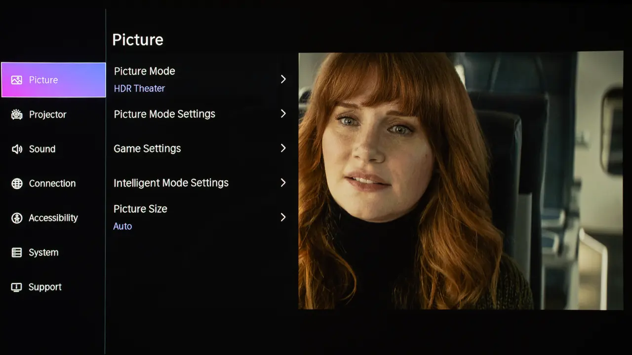 Hisense M2 Pro Settings Menu-1