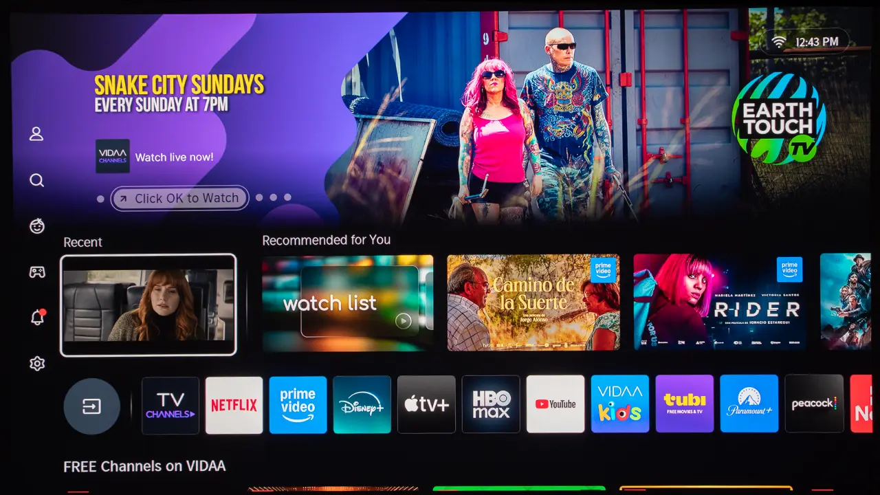 Hisense M2 Pro VIDAA Menu-2
