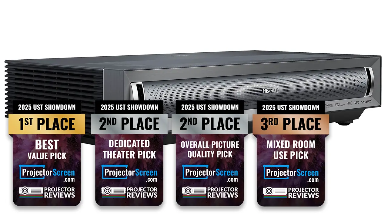 Hisense PX3-Pro Showdown Awards - Projector Reviews - Images