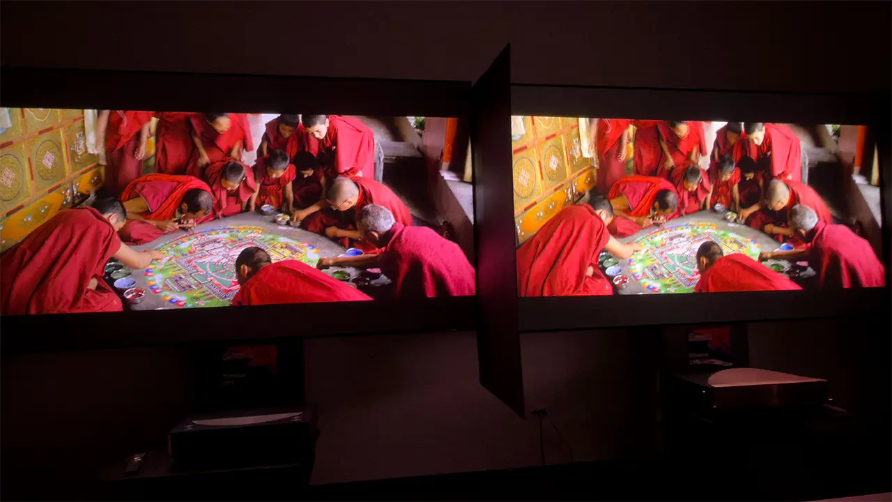 UST Showdown 2025 Kam Samsara Monks - Projector Reviews - Images