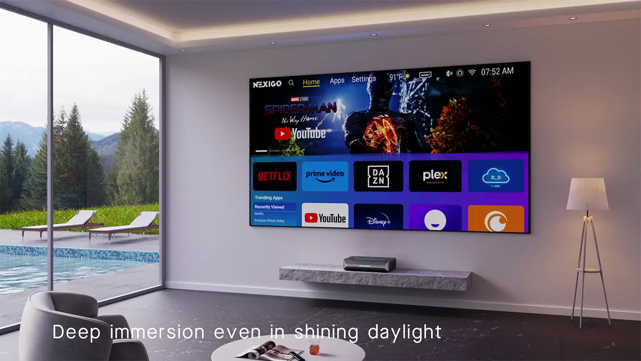 NexiGo ALR Screen Daytime-1 - Projector Reviews - Images