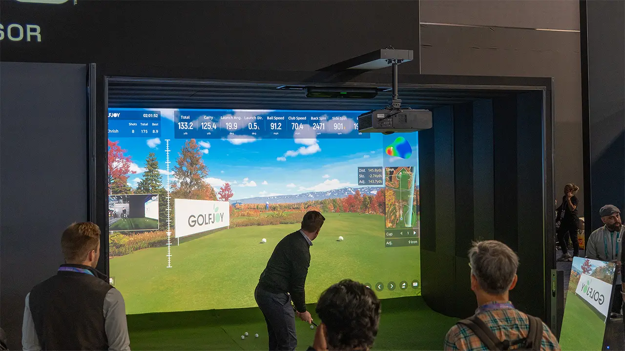 Hisense Golf Sim CES 2026 - Projector Reviews - Images