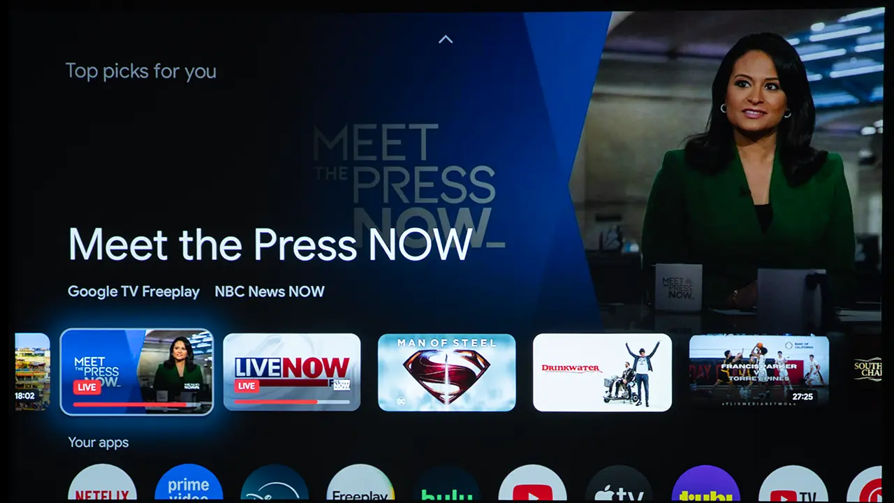 TCL PlayCube Smart Menu - Projector Reviews - Images