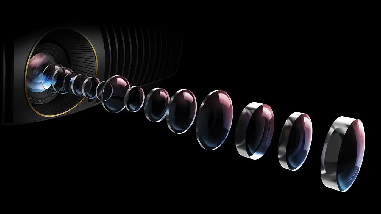 BenQ W5850 Lens Assembly - Projector Reviews - Images