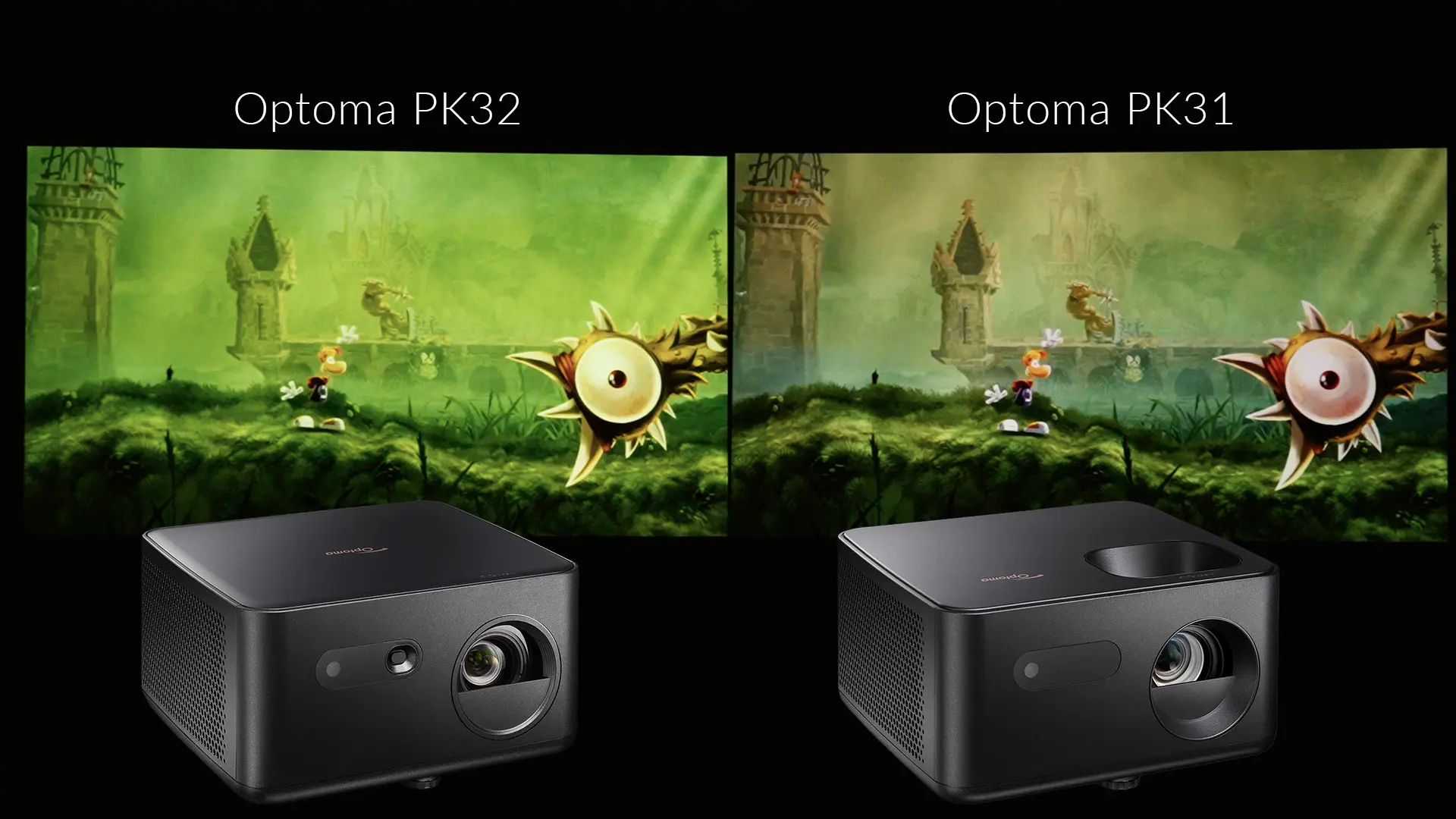 Optoma PK32-PK31 Projectors - Projector Reviews - Images