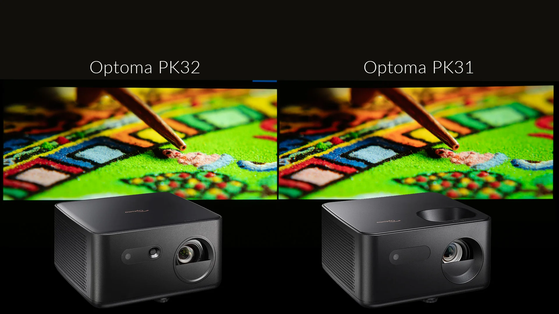 Optoma PK32-PK31 Picture Quality - Projector Reviews - Images