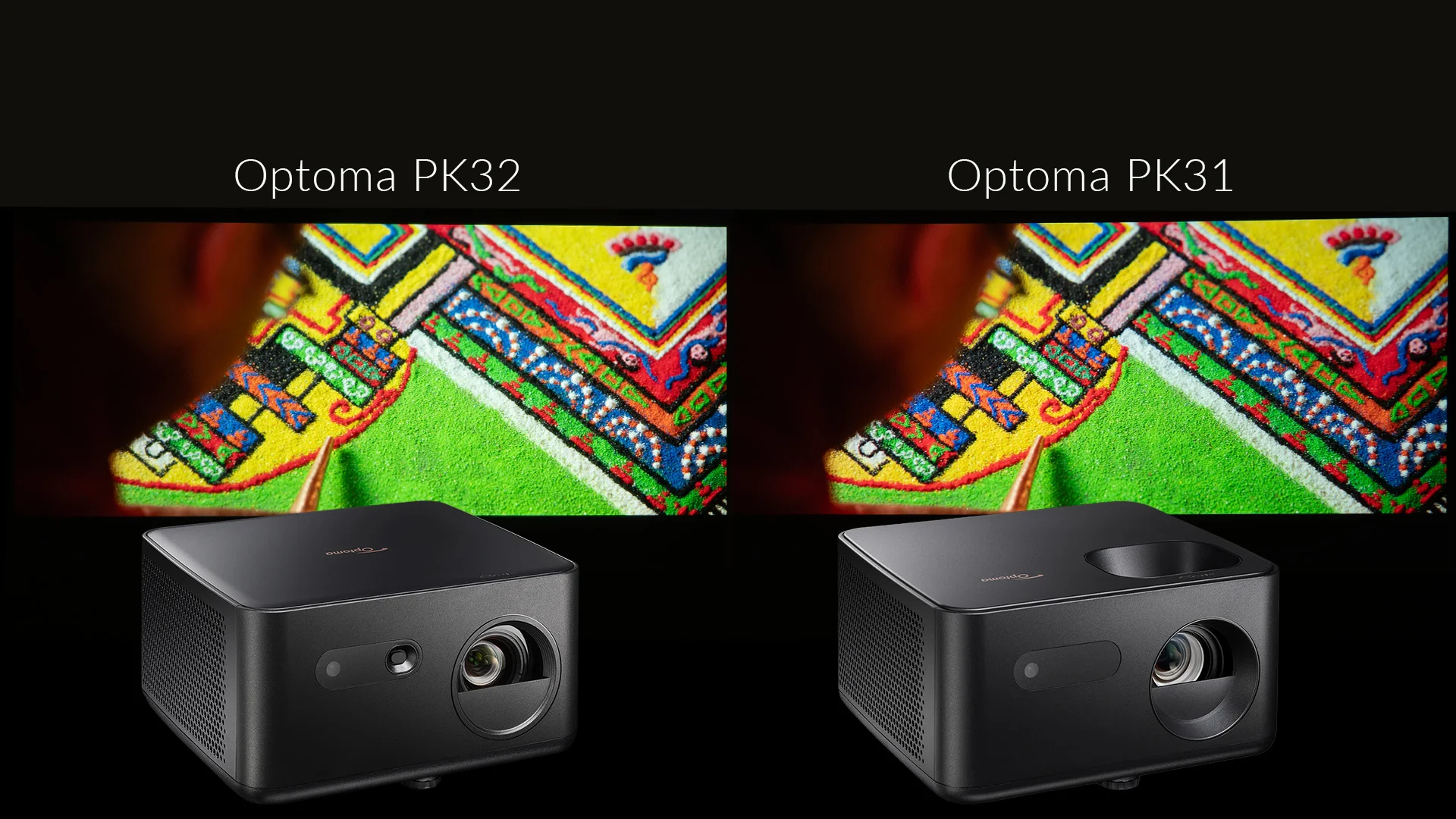 Optoma PK32-PK31 Picture Quality - Projector Reviews - Images