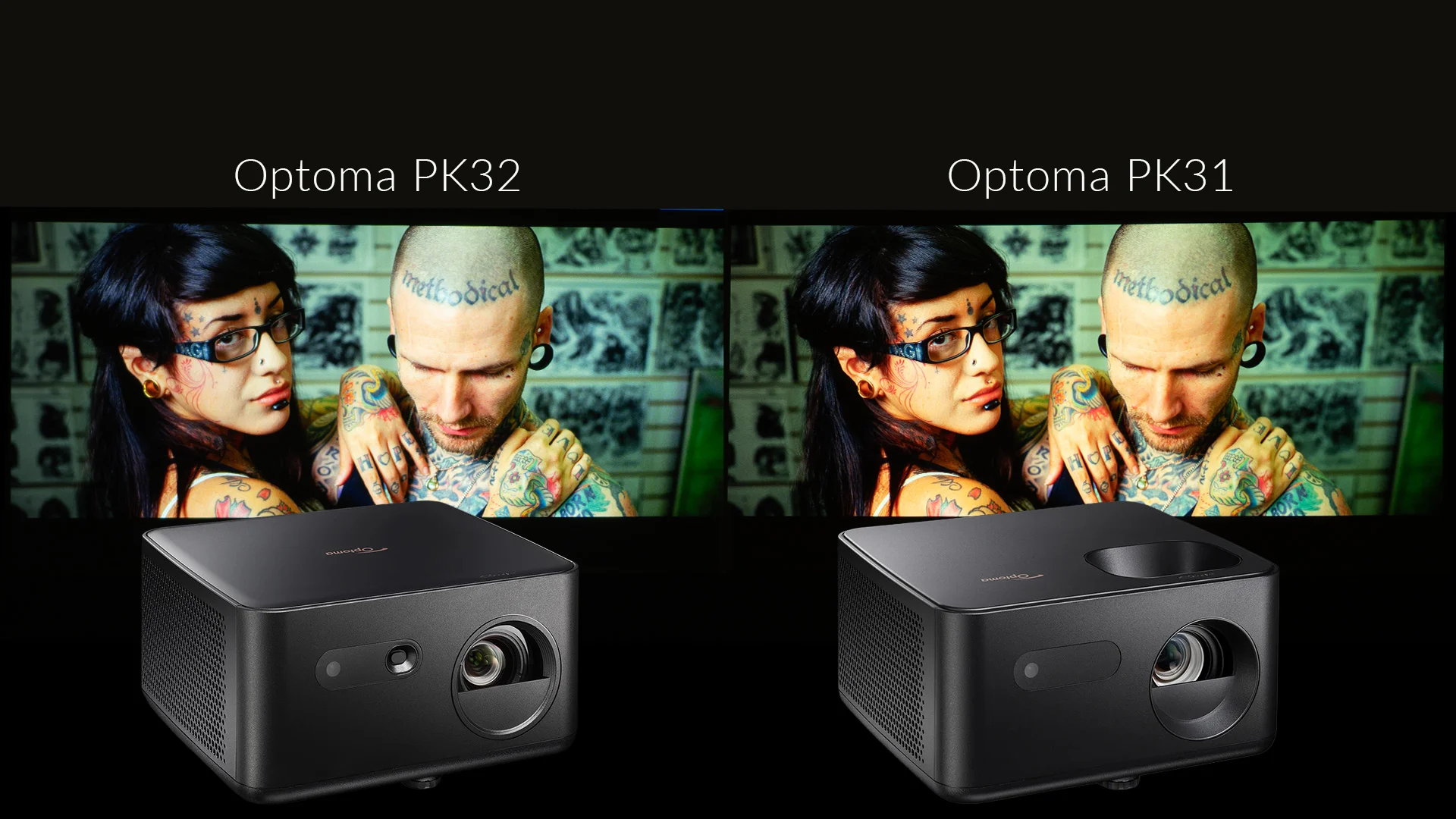 Optoma PK32-PK31 Picture Quality - Projector Reviews - Images