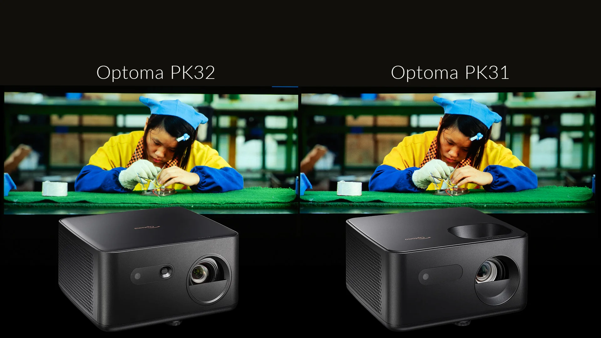 Optoma PK32-PK31 Picture Quality - Projector Reviews - Images