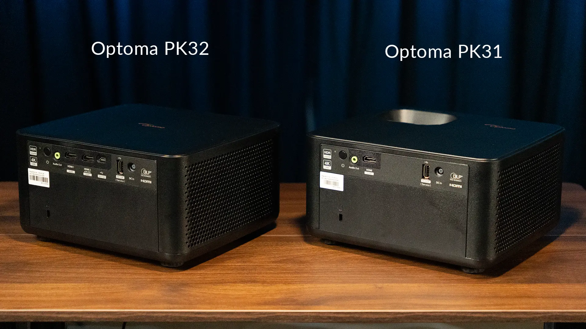 Optoma PK32-PK31 Projector - Projector Reviews - Images