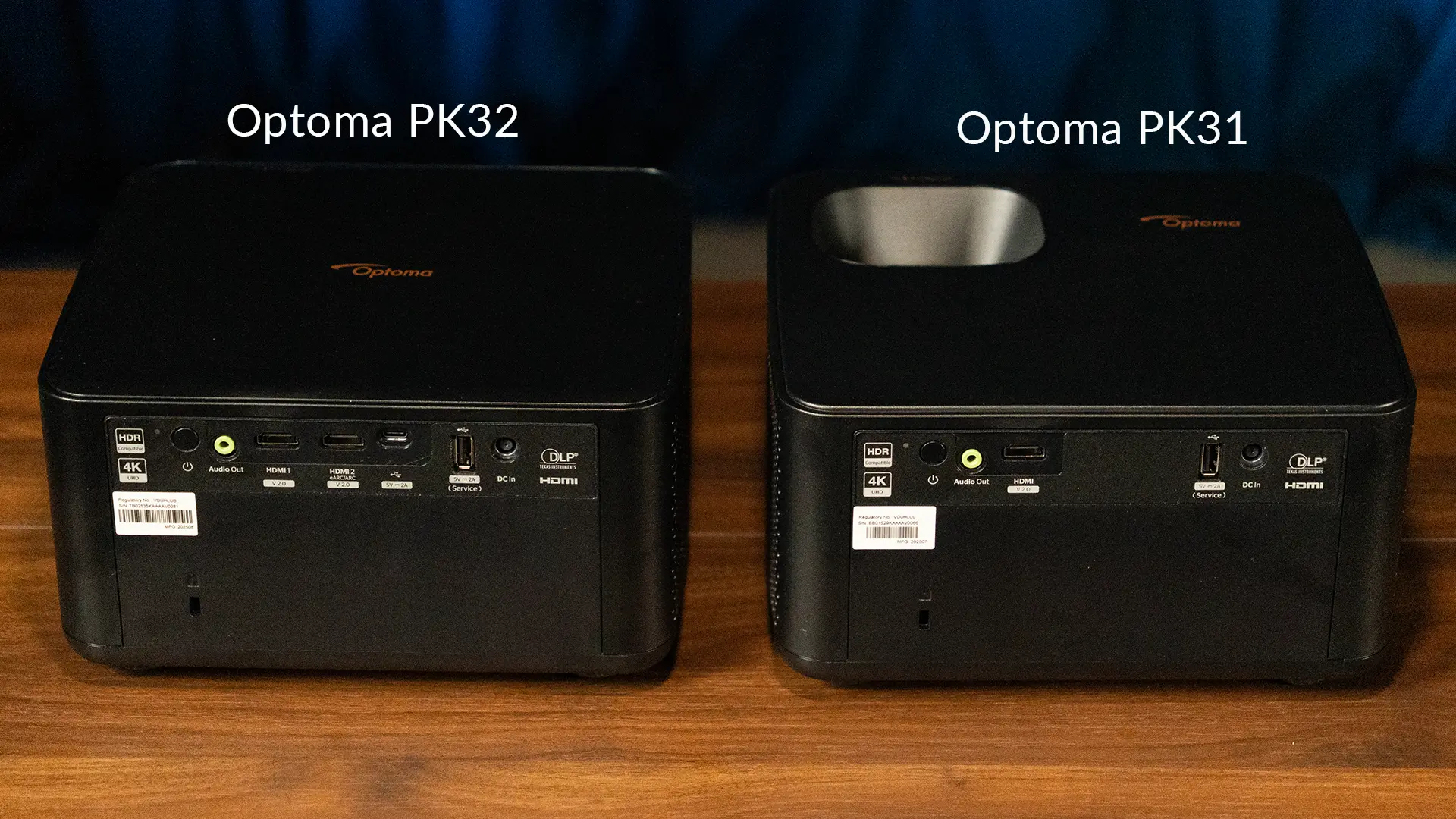 Optoma PK32-PK31 Projector - Projector Reviews - Images