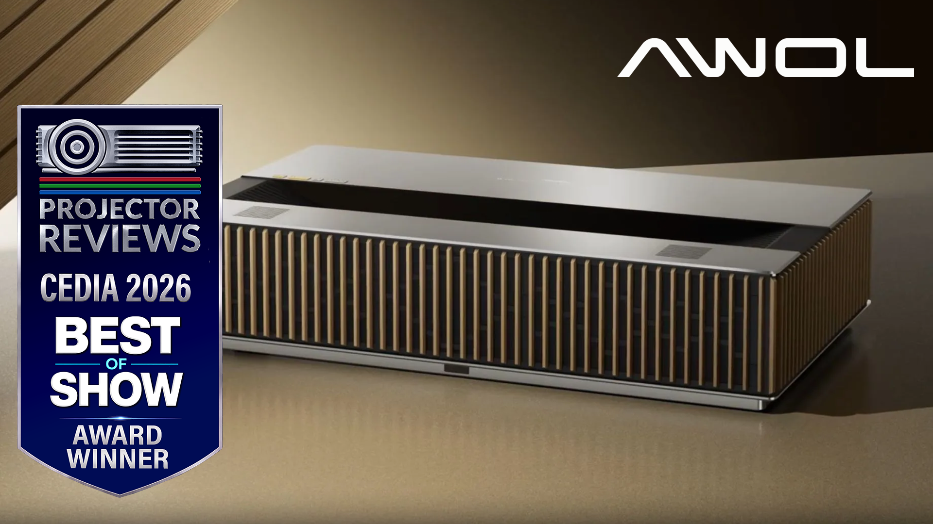AWOL LuxVision CEDIA Award